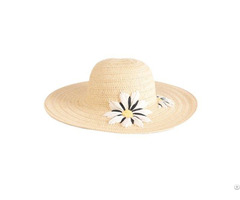 Paper Braid Floppy Hat