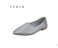 Lady Pu Casual Fashion Loafers Popular Fake Leather Flats