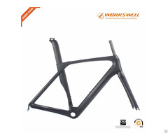 Good Quality Aero Carbon Road Bike Frame With 2 Years Warranty