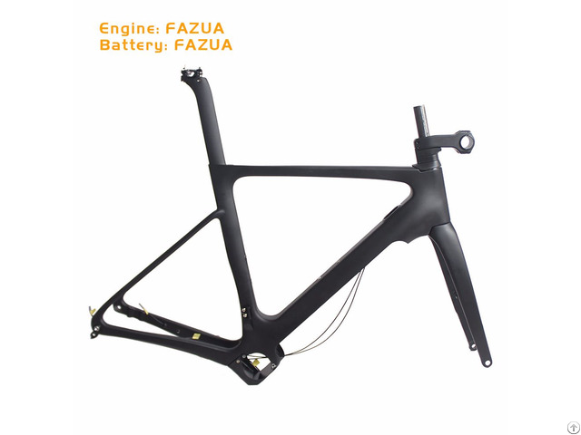 Newest Carbon Fiber Road E Bike Frame