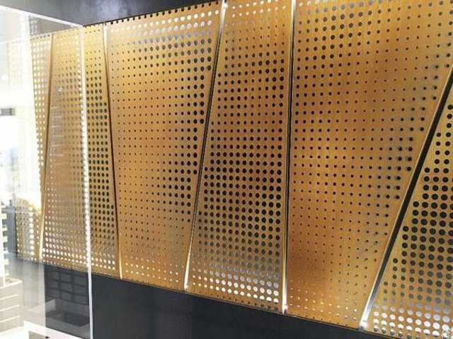 Perforated Stainless Steel Sheet For Architectural Decor And Ventilating