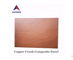 Alucoone Copper Brushed Composite Panel