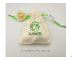 Satin Jewelry Pouch Bag