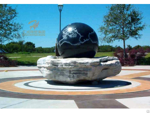 Garden Decoration Marble Rolling Ball Water Fountian