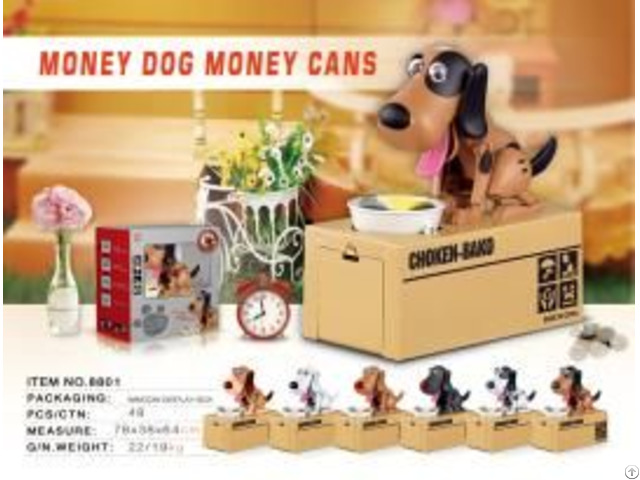 Money Dog And Cans 8801