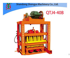 Qtj4 40b Hot Sale Small Concrete Block Machine