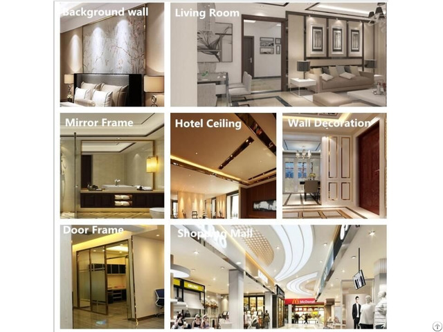 Stainless Steel Tile Edge Trim On Wall Decoration