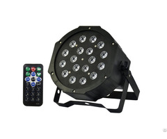 Rgb 18leds Wash Par Light By Remote Control Dmx For Wedding Church Stage Lighting