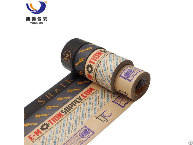 Custom Printed Adhesive Paper Kraft Gummed Tape