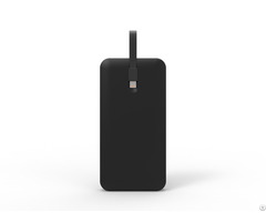 Ultra Slim Power Bank With Built In Cable