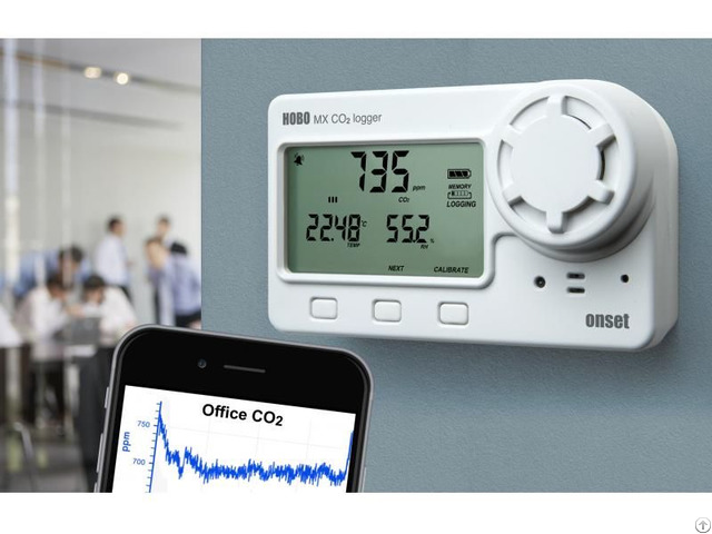 Hobo Bluetooth Low Energy Carbon Dioxide Temp Rh Data Logger