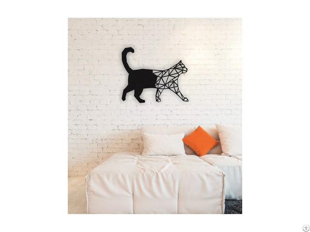 Linewallart Cat Hanging Portrait