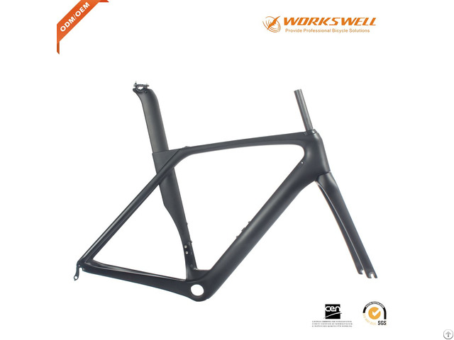 Low Price Manufacturer Sgs Newest Road Bike Aero Carbon Frame