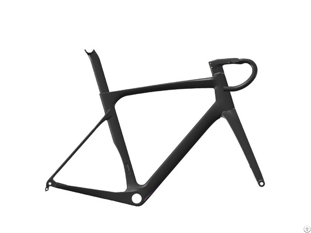 All Internal Cable Routing Carbon Aero Road Bike Frame