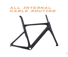 Big 32tire Road Aero Frame With Full Internal Cable Routing