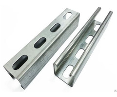 Galvanized Slotted Support Channel