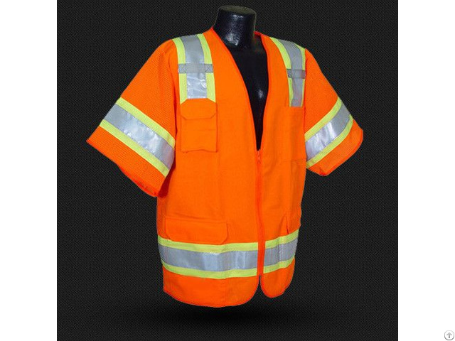 China High Visibility Reflective Vest For Safety Wear Manufacturer