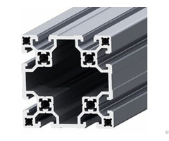 90x90 Light Aluminium Profile Slot 10