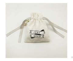 Cotton Drawstring Jewelry Bag