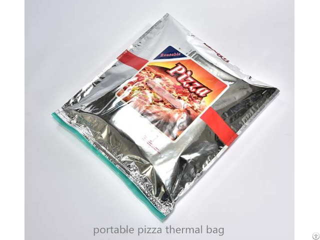 Plastic Pizza Thermal Bag For Instant Food