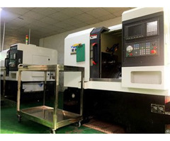 Cnc Lathe Production Of Metal Parts