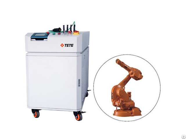 Laser Welding Machine With Robot Arms Welder Equipment 75w 150w 300w Tete Lpy W75e On Sale