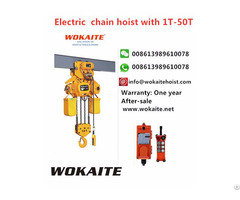 Wokaite New Type Electric Chain Hoist With10t