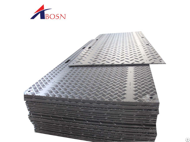 Hot Sell Pe Uhmw Plastic Construction Vehicle Access Antislip Mobile Ground Mats