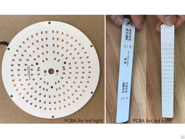 For Led Light Metal Core Pcb Aluminum Pcba Smt