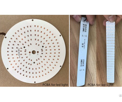 For Led Light Metal Core Pcb Aluminum Pcba Smt