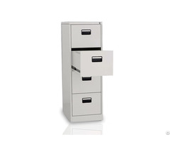 Metal 4 Drawer Lateral Safe File Cabinet