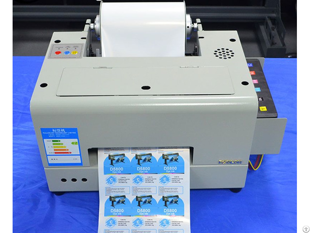 Roll Digital Color Waterproof Barcode Label Printer Machine