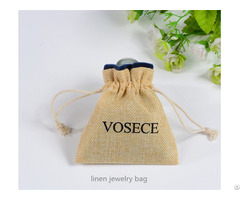 Jute Jewelry Pouch