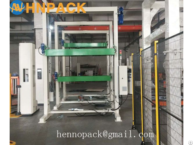 Fully Automatic In Line Top Foil Sheet Dispenser Machine