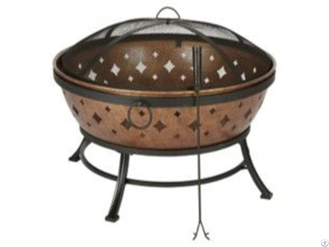 Popular Punching Pressed Outdoor Oem Fire Pits