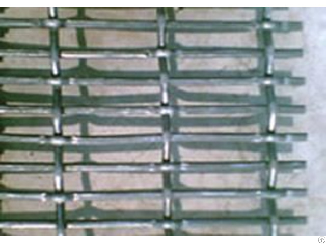 Pre Crimped Wire Mesh With Extra Length