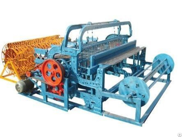 Semi Automatic Wire Mesh Crimping Machine Description