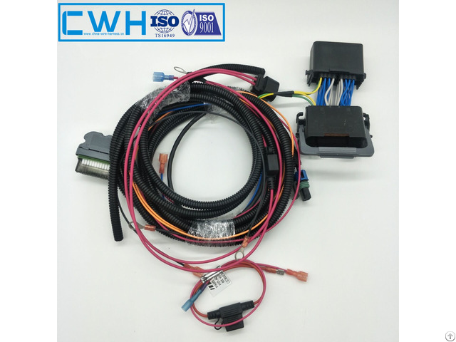 Car Mirror Led Light Control Wiring Harness Wire Cable Connector Plug Automobile