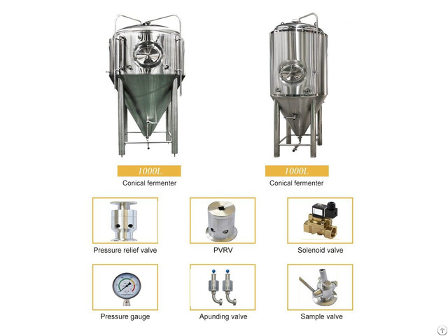 1000l Fermenter Fermentation Tank For Brewery