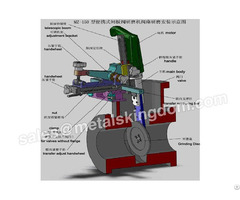 Mz150 Portable Gate Valve Grinding Machine