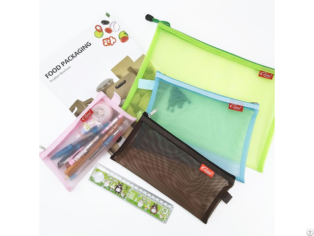 Amazon Hot Nylon Packing Stationery Organizer Bag