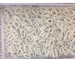 High Quality Frozen Squid Rings Origin China