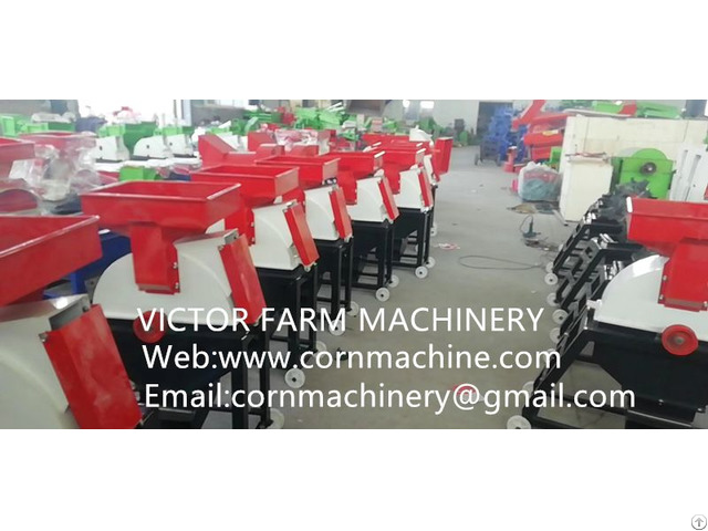 Chaff Cutter Machine With Hammer Mill Crusher