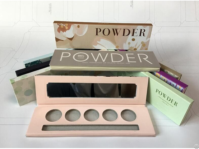 Paper Eye Shadow Palette Box