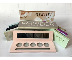 Paper Eye Shadow Palette Box