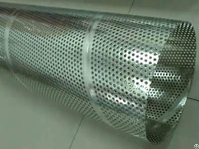 Spiral Lockseam Perforated Pipe