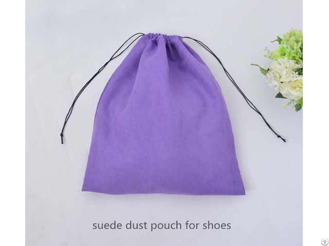 Customize Large Velvet Drawstring Shoes Bag