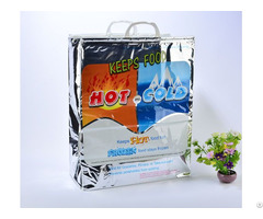 Gusset Plastic Thermal Tote Bag Large Size