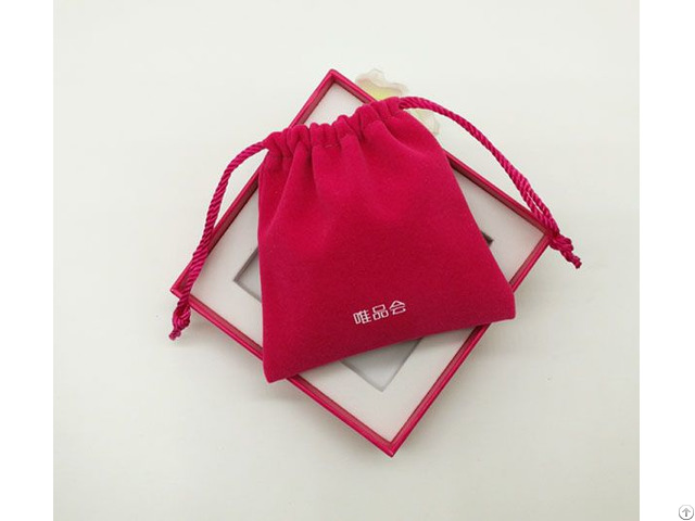 High Quality Small Velvet Drawstring Gift Bag