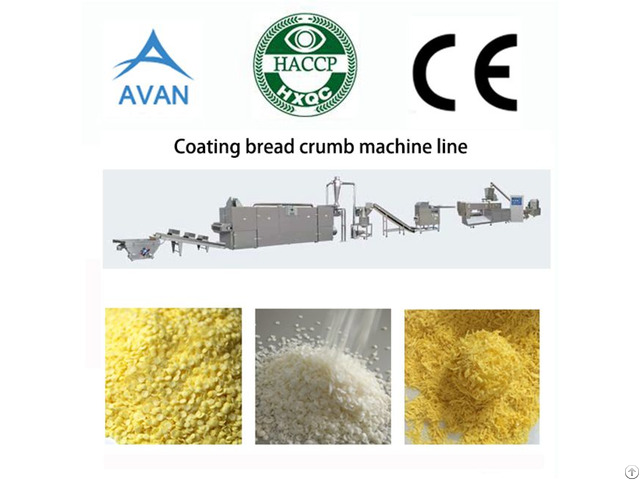 Automatic Panko Bread Crumb Making Machine